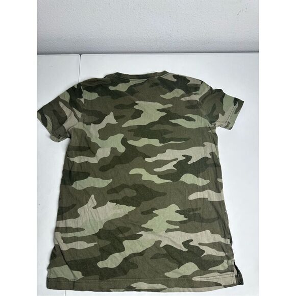 Victoria’a Secret PINK Retired Bling Rose Gold Camo Campus Tee XS - Picture 6 of 8